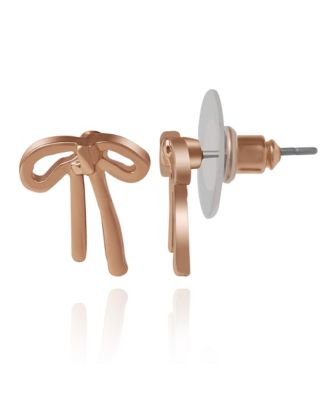 Charm Necklace & Earrings Set - Pink & Gold Western Style