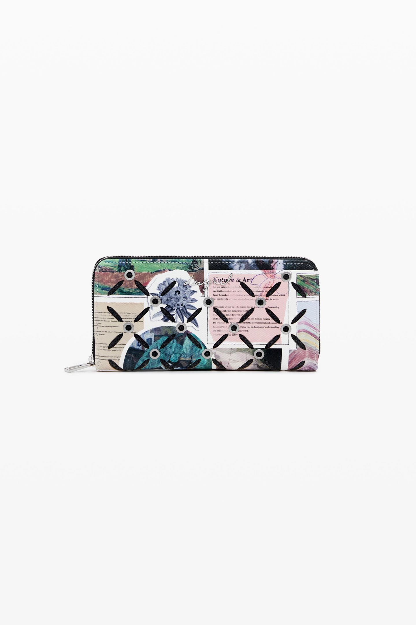 Женский кошелёк Desigual Large cut-out collage wallet — фото 1
