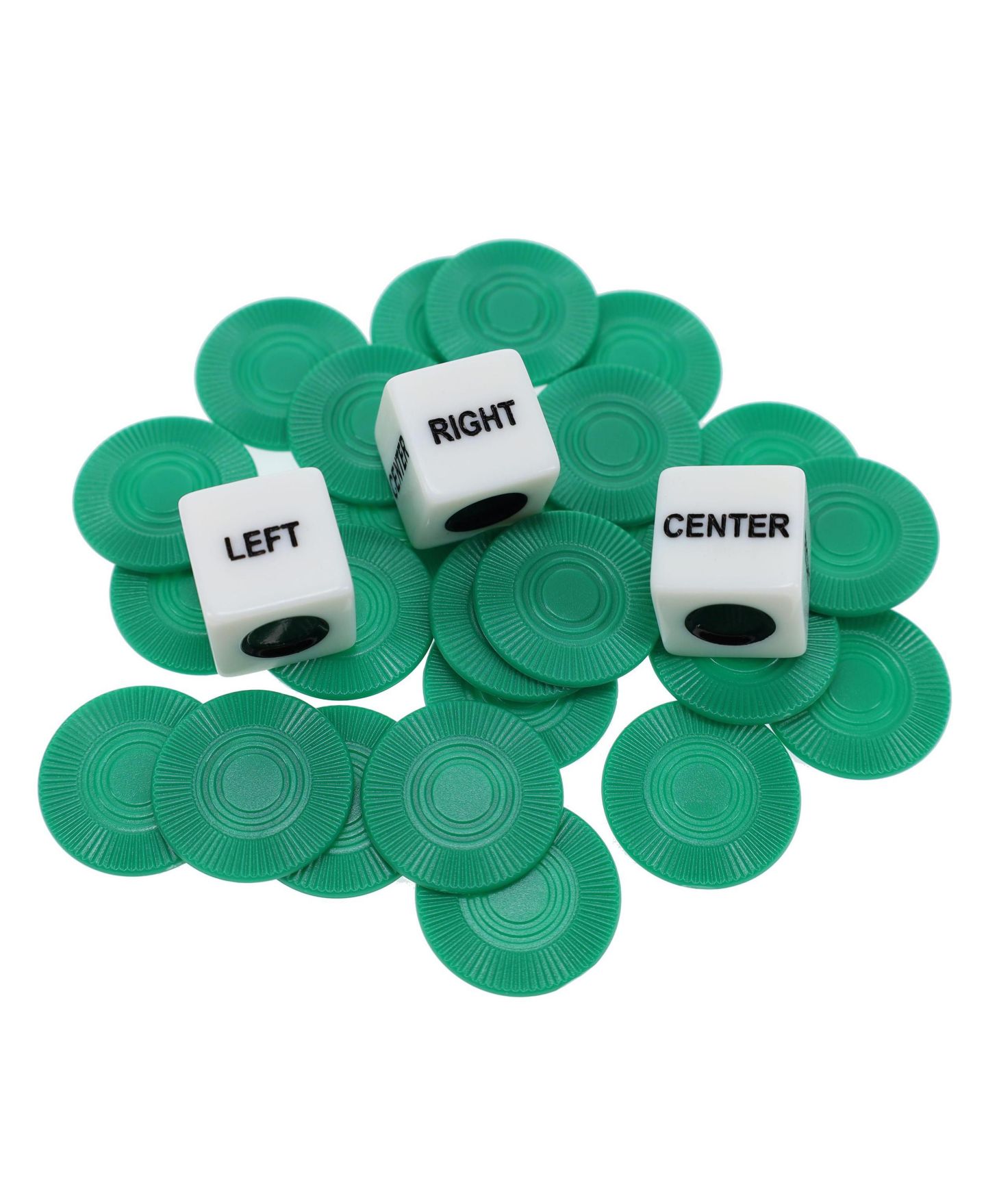 Детская игрушка TDC Games Left, Right, Center Dice Game — фото 6