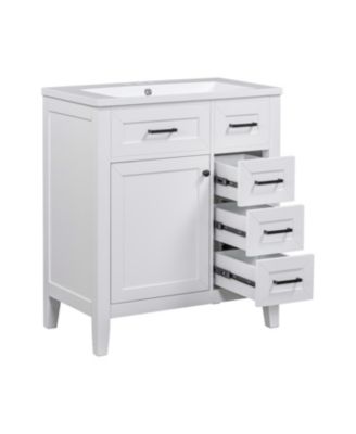 30" Bathroom Vanity with Sink & Drawers