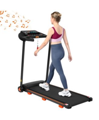 2.5HP Folding Treadmill with Incline Bluetooth & USB