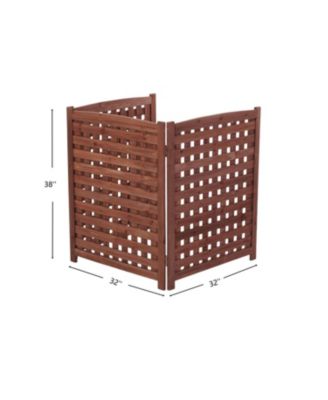 Outdoor AC Privacy Screen