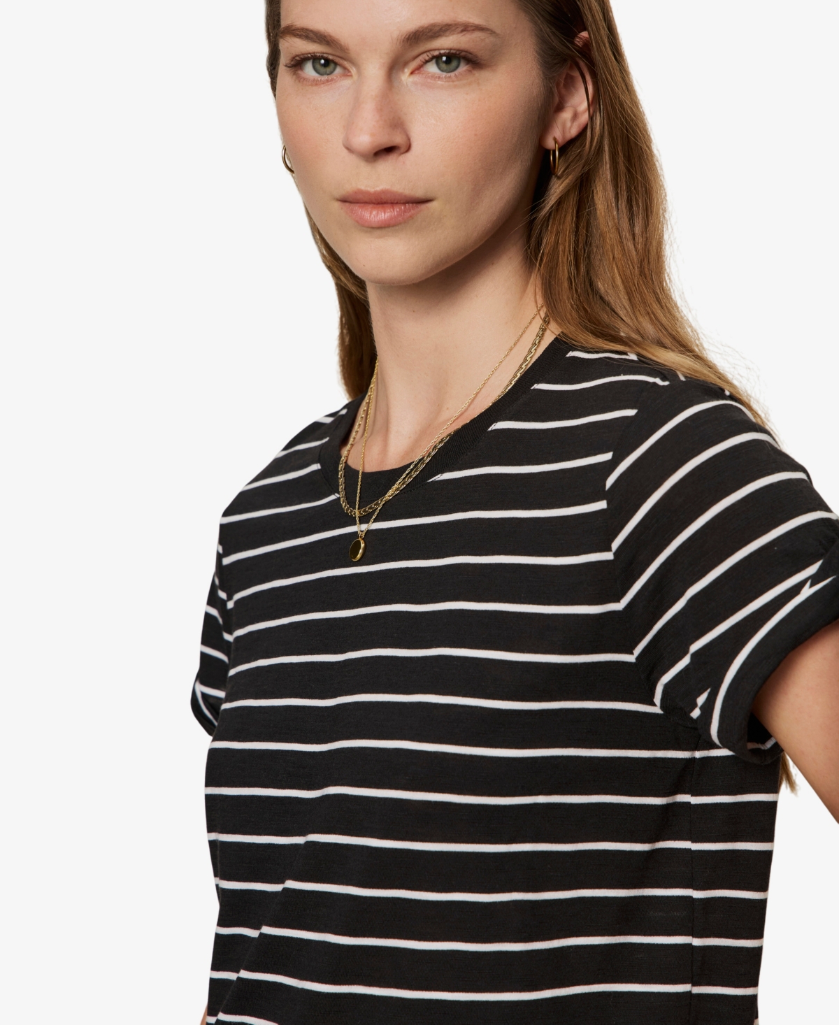 Sanctuary Women's Perfect Crewneck Cotton Short-Sleeve T-Shirt