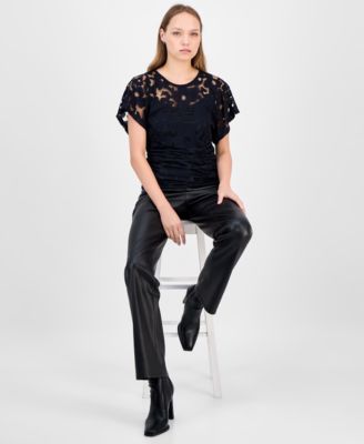 Women's Floral Lace Top