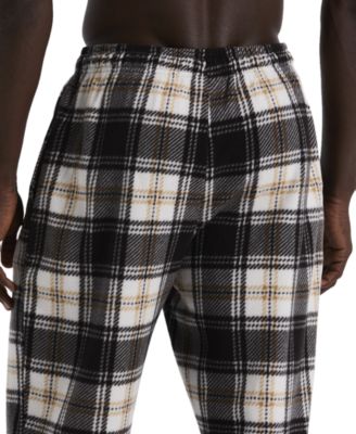 Men's Shirt & Plaid Pajama Set