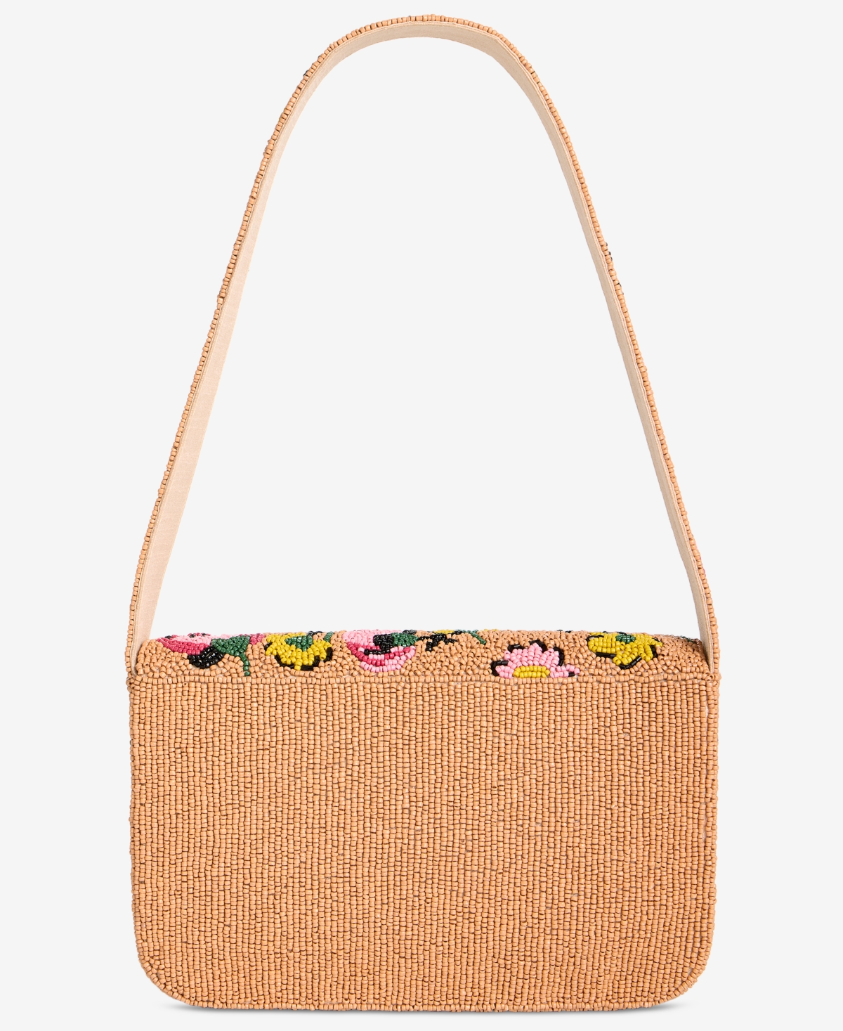 On 34th Hand Beaded Shoulder Bag, Exclusively At Macy's In Pink