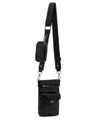 Inezc Crinkle Magnetic Phone Pouch Crossbody