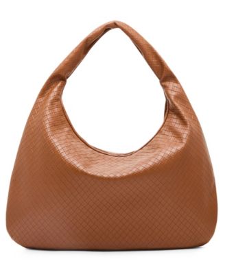 Jesinia Woven Zipper Hobo Bag