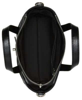 Cathc Crinkle Zipper Satchel Bag