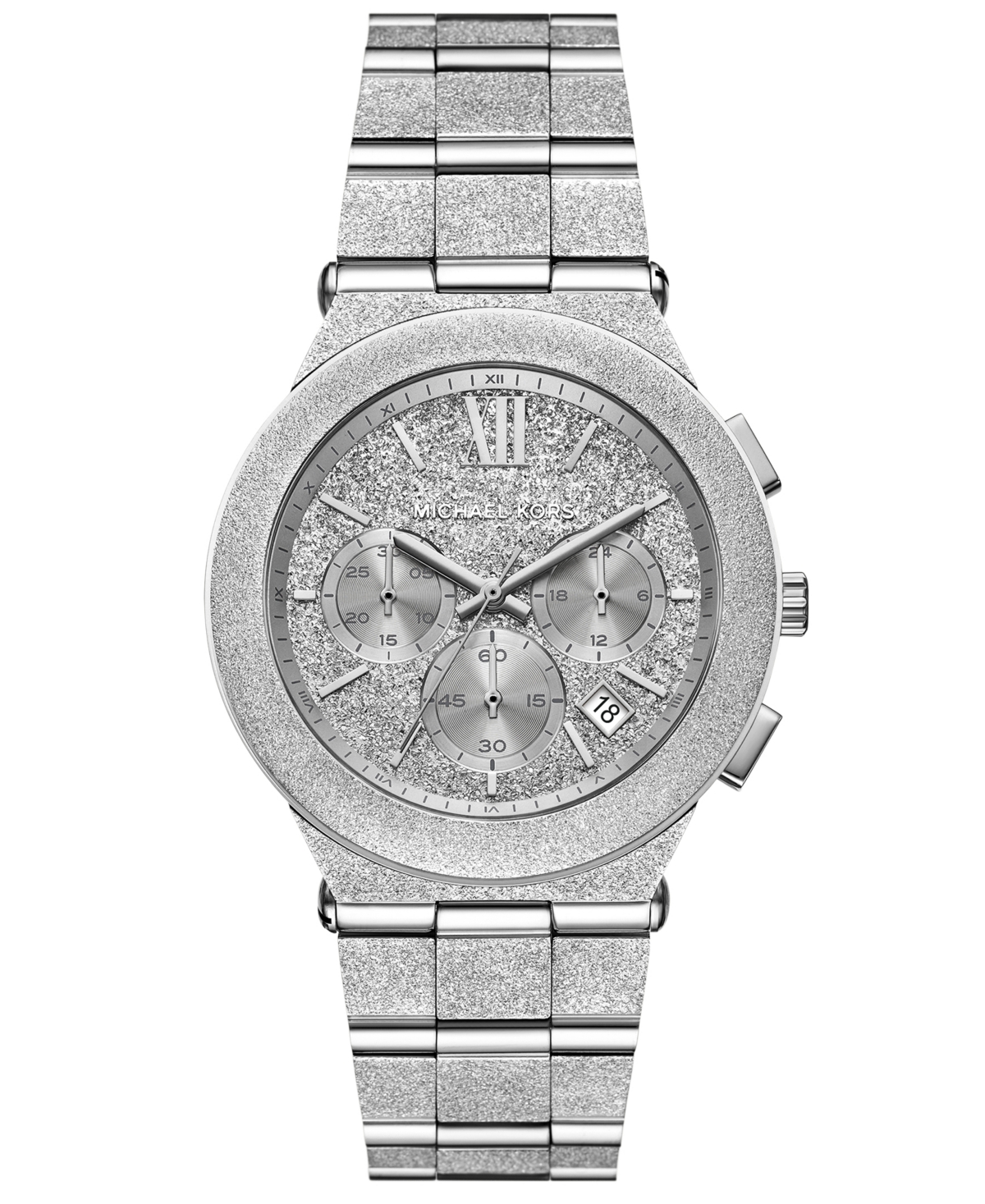Women'sÂ Billie Chronograph Silver-Tone Stainless Steel Watch, 40mm - Silver Tone