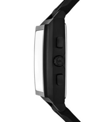 Men's&nbsp;Rhys Chronograph Black Silicone Watch, 41mm