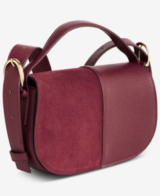 Jaqqy Faux-Suede Crossbody Bag, Macy's Exclusive