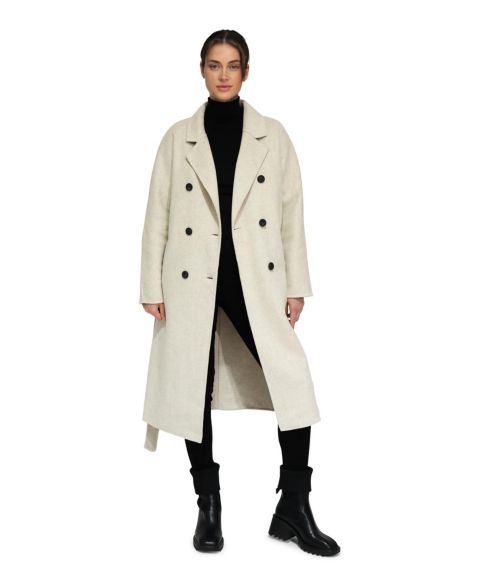 Женские куртки Belle & Bloom Double Breasted Lined Wool Coat