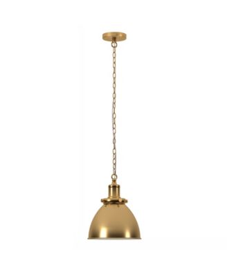Elodie 12" Metal Pendant with Metal Shade