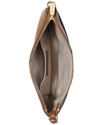 Michael Kors Jet Set Leather Top Zip Convertible Wristlet