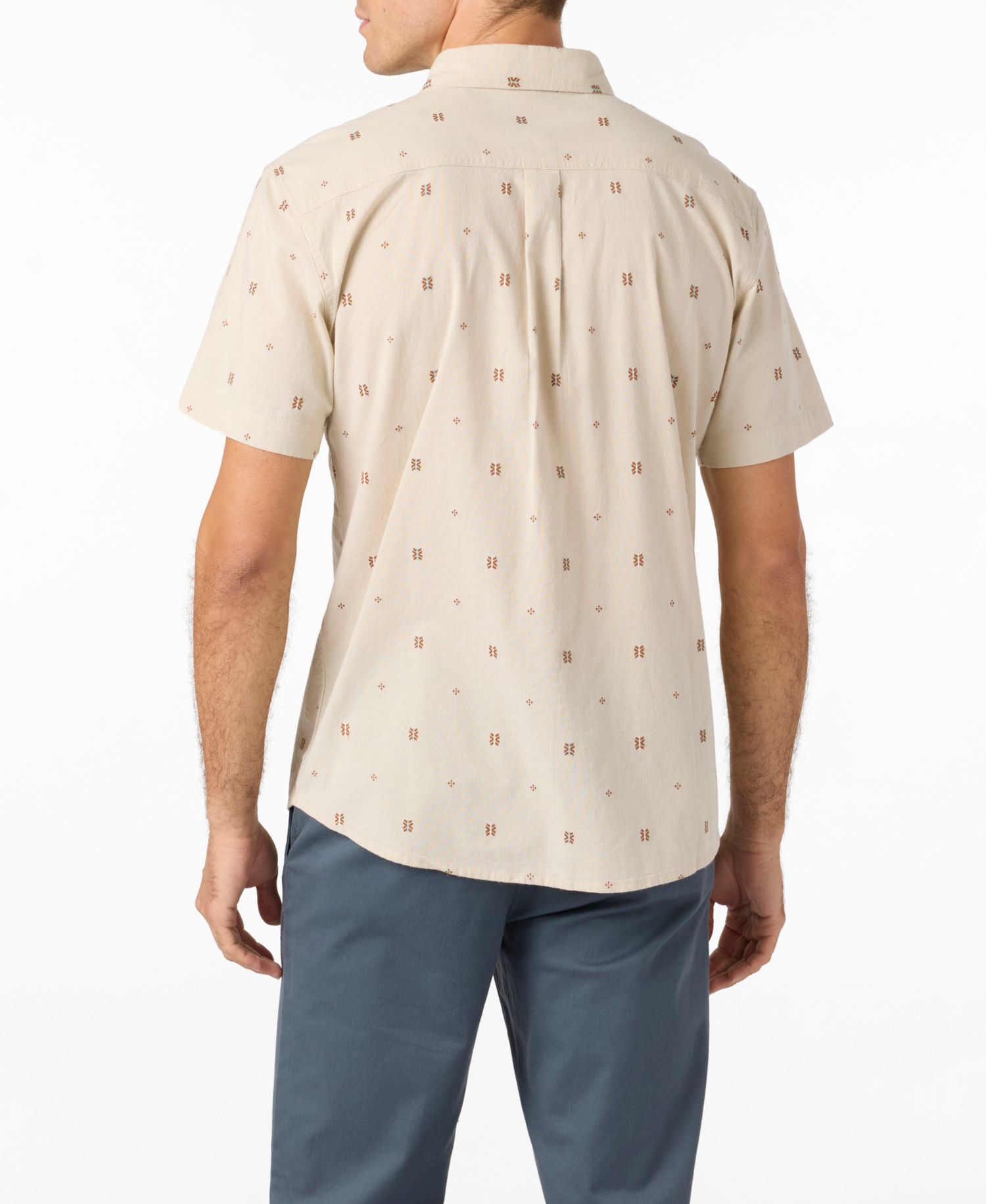 Men's Shields Short Sleeve Dobby Standard Shirt