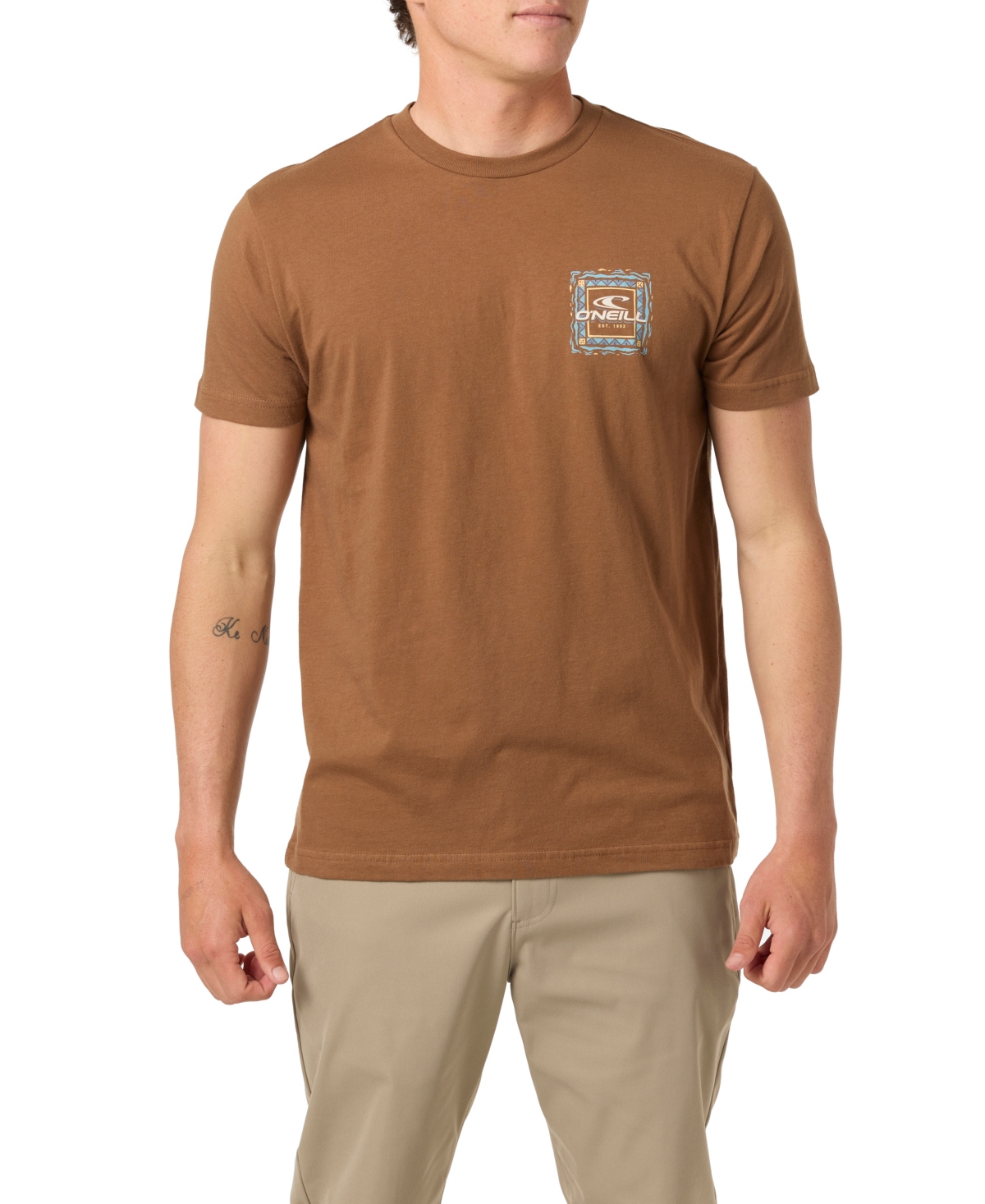 O'neill Men's Patterns T-shirt In Brown