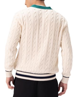 Men's Cable Knit Cardigan