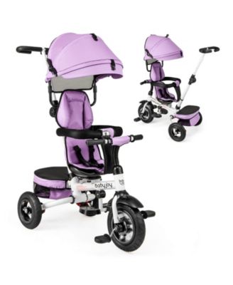 Toddler 5-in-1 Folding Trike 1-5 Years Old with Safety Harness Storage