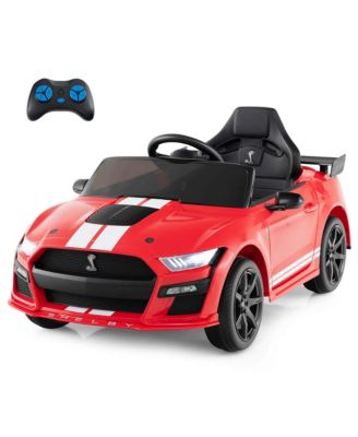 12V Kids Ride on Car Licensed Ford Mustang Shelby GT500 w/ Remote Control