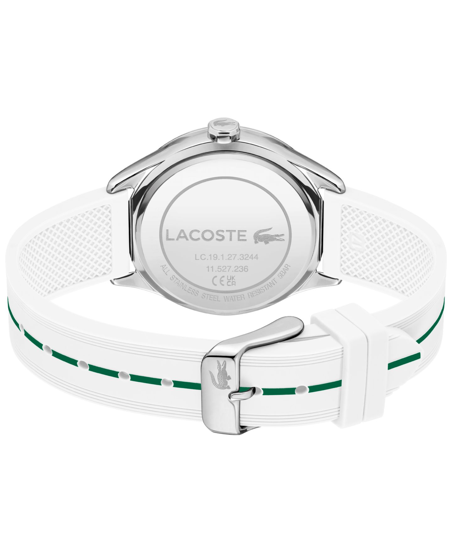 Женские часы Lacoste Billie White Silicone Strap Watch, 36mm — фото 3