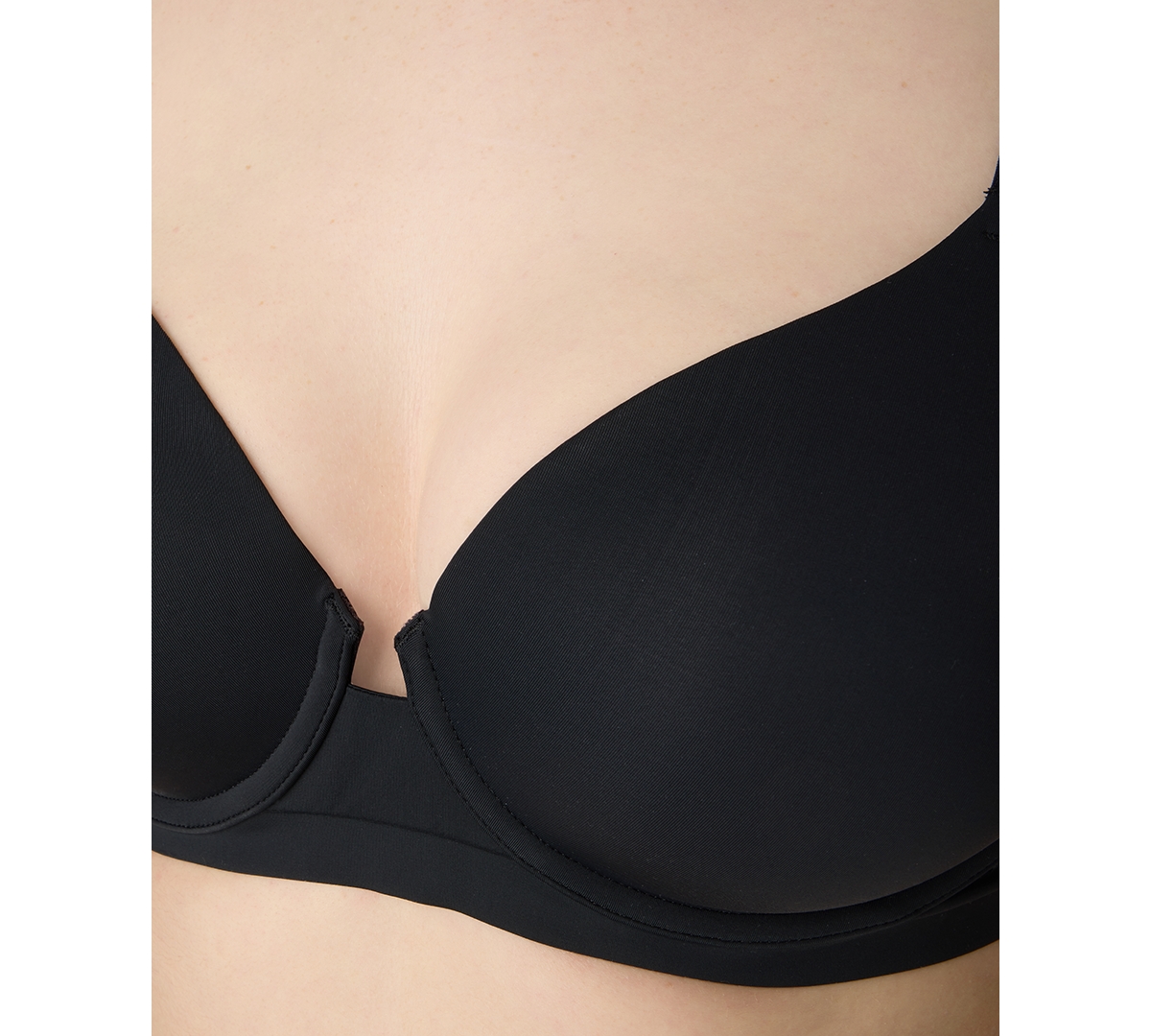 Maidenform Women's Barely There Full-coverage Bra Dm2500 In Black