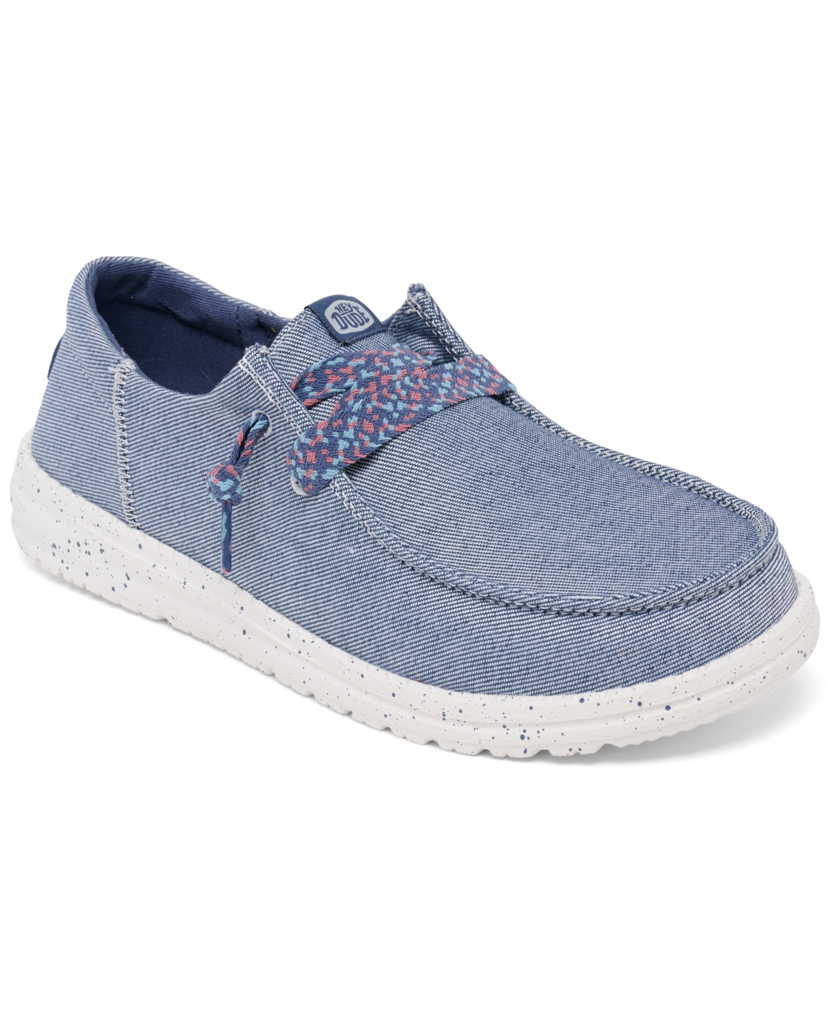 Women's Wendy Funk Friendship Lace Casual Sneakers from Finish Line - Navy