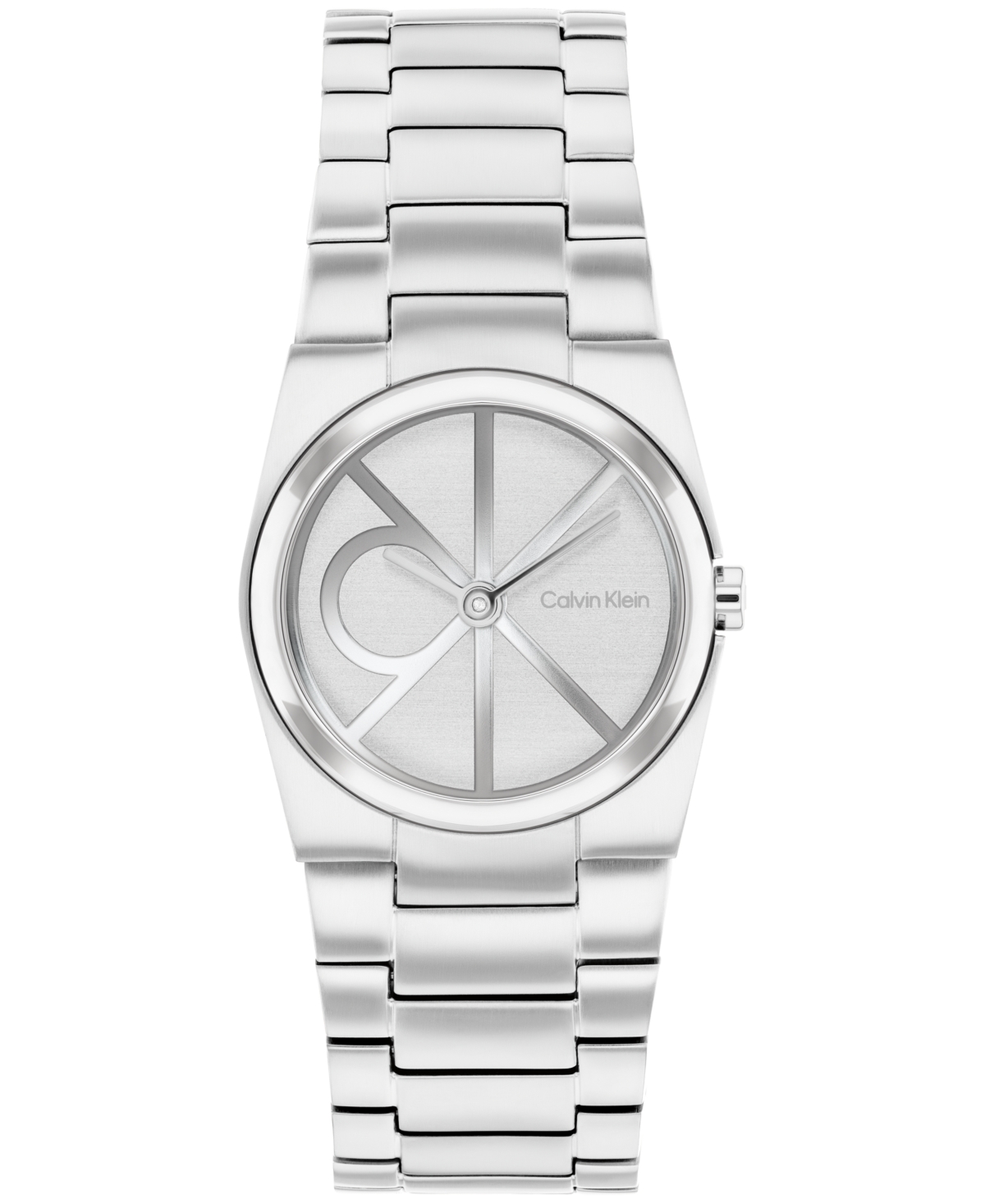 Women's Ck Unite Silver Tone Stainless Steel Bracelet Watch 26mm - Silver