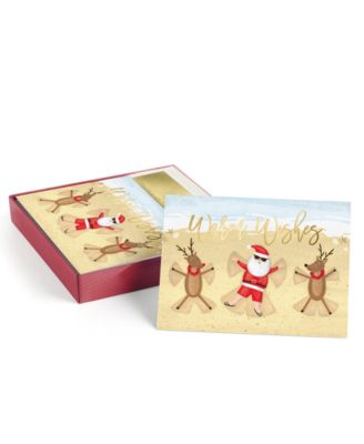 Sand Angels Holiday Boxed Cards