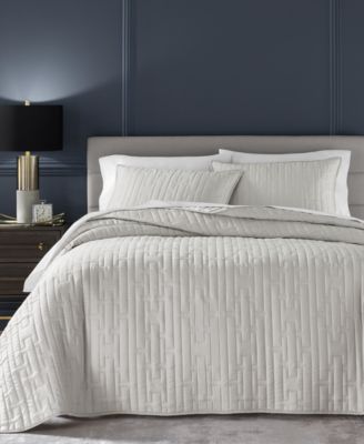 Chain Links Coverlet Set, King, Exclusively at Macy's