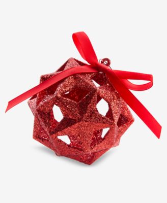 Christmas Glitters Star Ball Ornament, Macy's Exclusive 