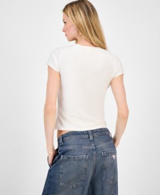 Women's Tini Boots Espresso T-Shirt