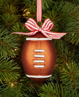 Sports Football Ornament, Macy's Exclusive 