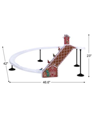 Mr. Christmas Animated Gingerbread Ski Slope - Macy's