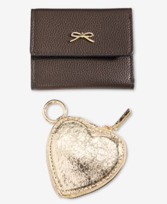 Boxed Maddynn Wallet & Heart Bag Charm Pouch Set