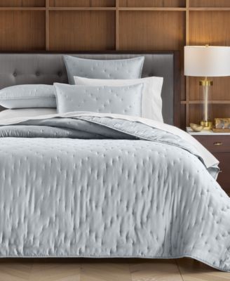 Lyocell Quilted 2-Pc. Sham Set, Euro