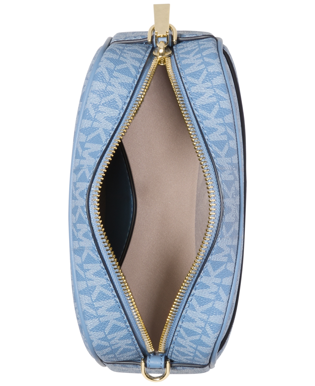 Michael Kors Michael  Jet Set Small Camera Crossbody In Blue