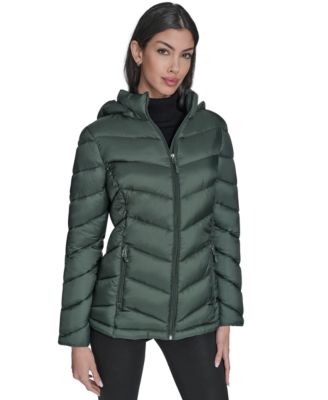 Charter Club - Women's Packable Hooded Puffer Coat