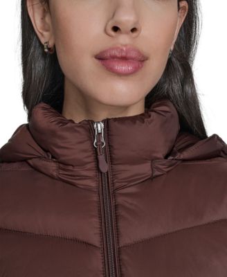 Women's Packable Hooded Puffer Coat, Created for Macy's