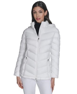 Women's Packable Hooded Puffer Coat, Created for Macy's