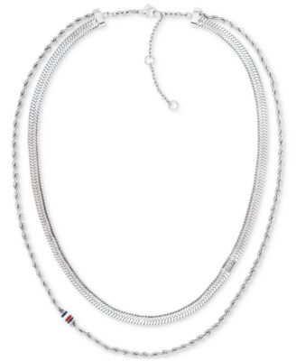 Layered Collar Necklace, 16" + 2" extender