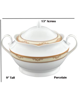 Isabella Porcelain Tureen with Lid