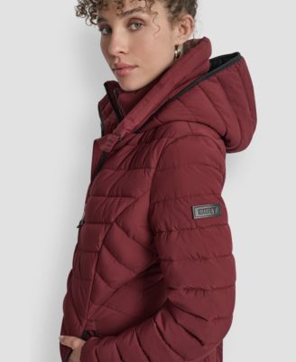 Women's Bibbed Packable Puffer Coat