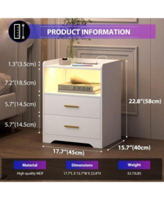 Vanity Makeup Desk with Mirror and Lights