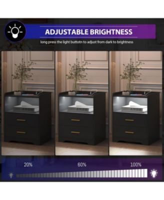 Vanity Makeup Desk with Mirror and Lights