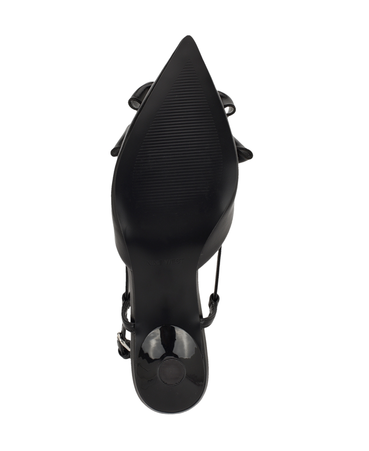 Nine West Raska Slingback Pointed Toe Pump In Black