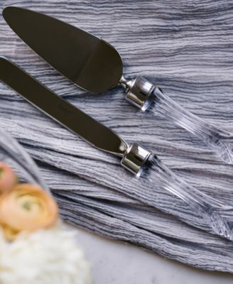 Wedding Cake Knife and Server Set