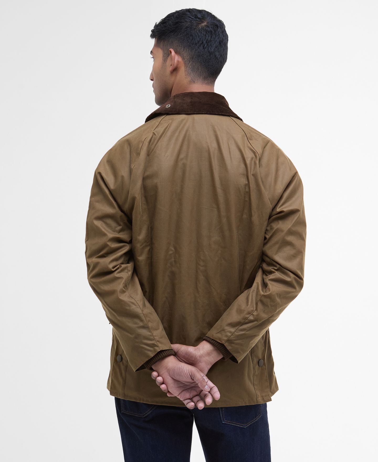 Мужская куртка Barbour Bedale Waxed Cotton, цвет: Коричневый — фото 7