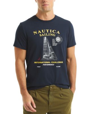 Nautica - Men's Short Sleeve International Challenge Graphic T-Shirt