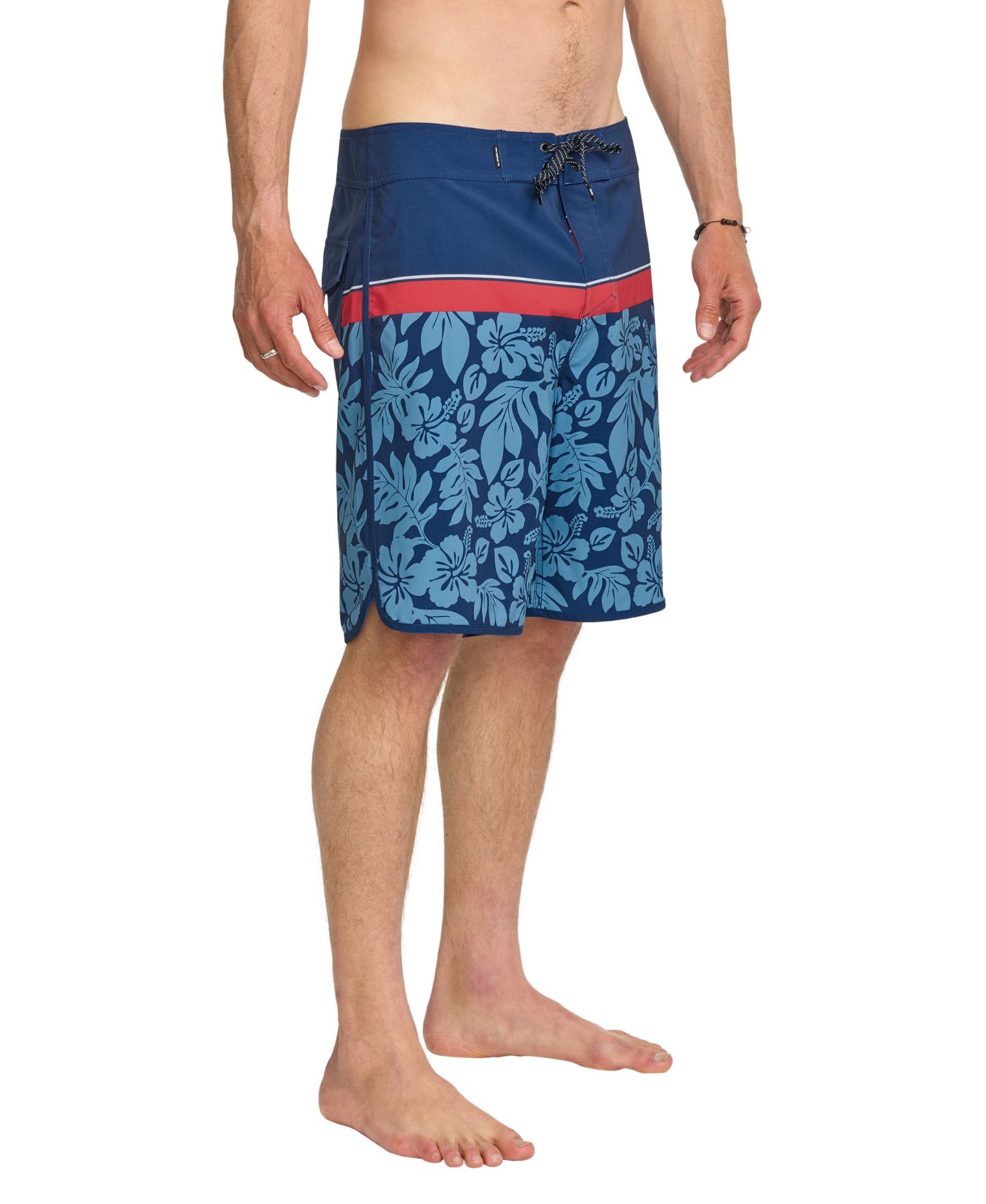 Пляжные шорты Scallop для мужчин — Quiksilver, цвет: Синий — фото 3